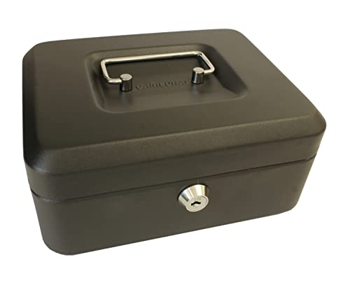 Caisse à Monnaie Noire XXL 20cm: Gagnez de l'espace!