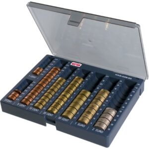 Caisse à Monnaie Reskal: 226-05 avec Couvercle Démontable!