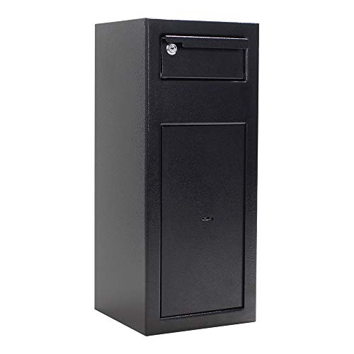 Coffre de sécurité dépôt Rottner Cashmatic 1: Serrure à Clé & Fente Pratique!