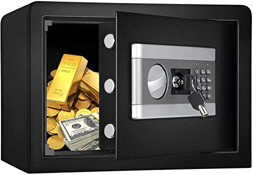Coffre-fort Ignifuge 17L avec Serrure Electronique + Accessoires