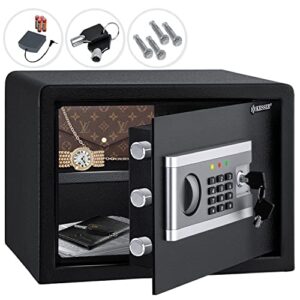 Coffre-fort KESSER® à Emmurer: Triple Verrouillage, Boîtier Piles Inclus!