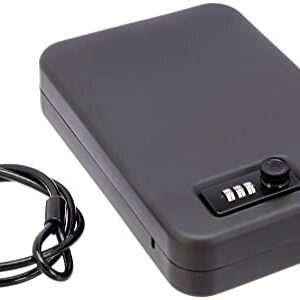 Minis et Petits Coffres-forts - Amazon Basics Verrou à Combinaison Portable et Sécurisé