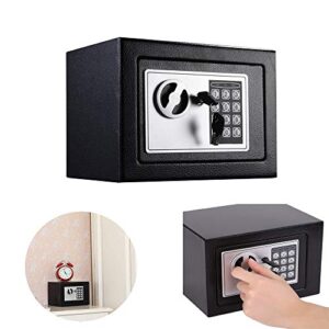 Minis et Petits Coffres-forts: Serrure Électronique, 4,6L, Code PIN et Clés d'urgence